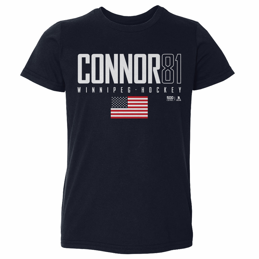 Kyle Connor Kids Toddler T-Shirt | 500 LEVEL