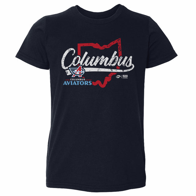 Columbus Aviators Kids Toddler T-Shirt | 500 LEVEL