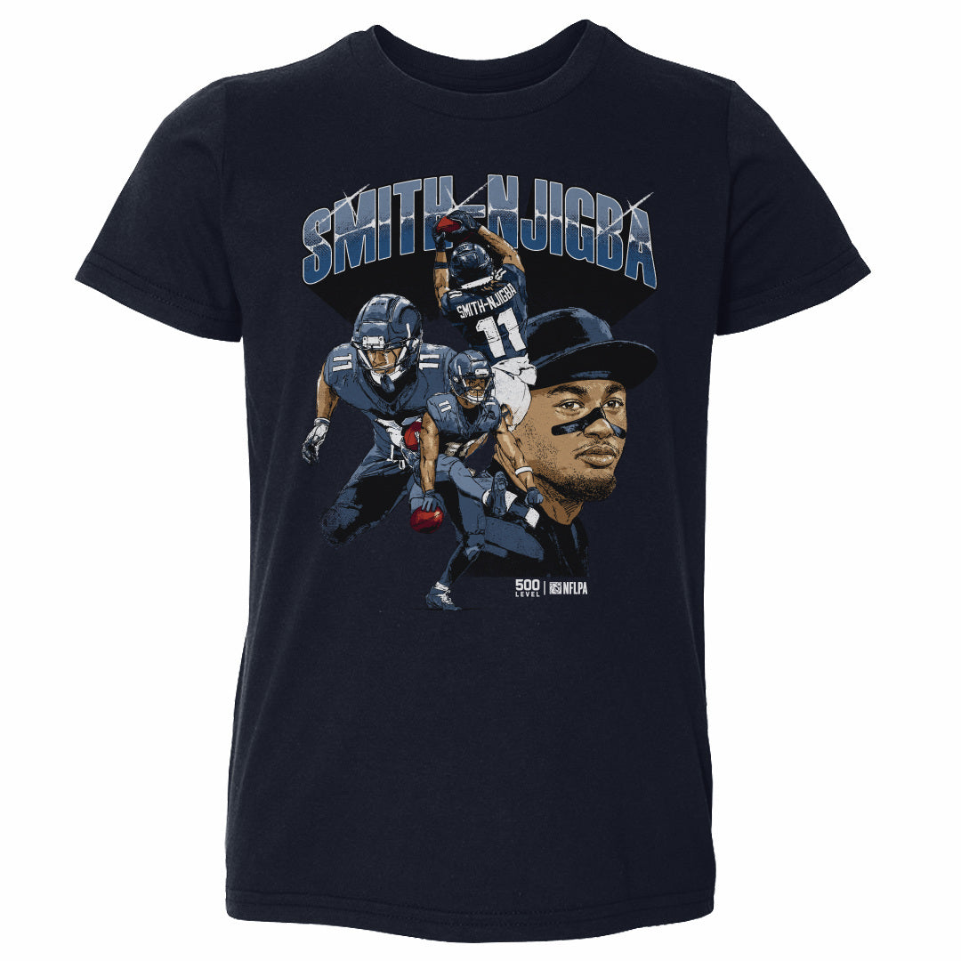 Jaxon Smith-Njigba Kids Toddler T-Shirt | 500 LEVEL