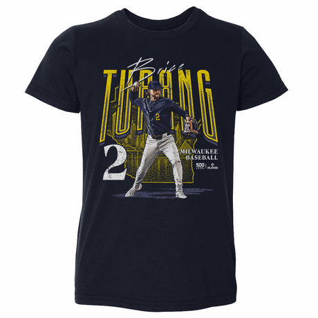 Brice Turang Kids Toddler T-Shirt | 500 LEVEL