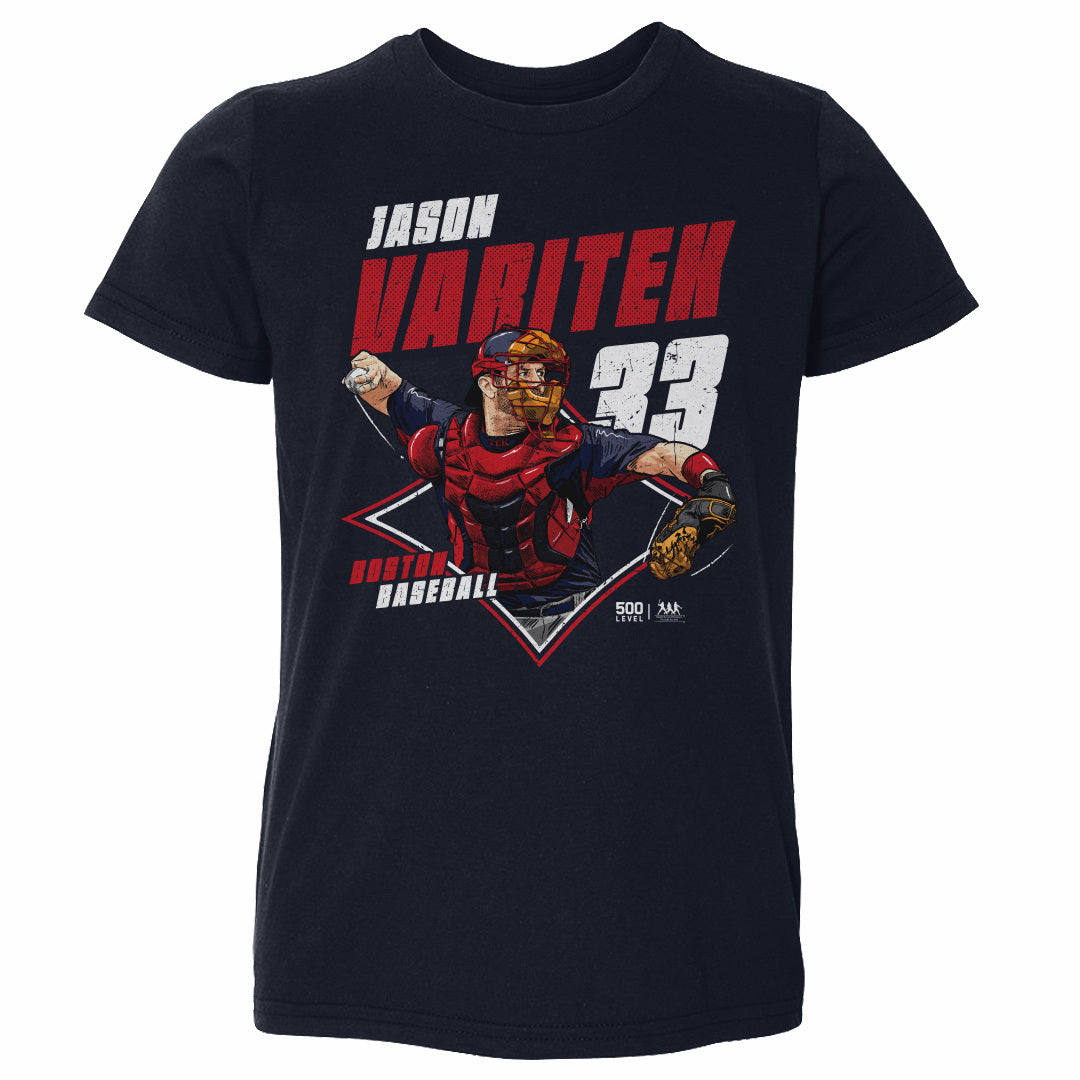 Jason Varitek Kids Toddler T-Shirt | 500 LEVEL
