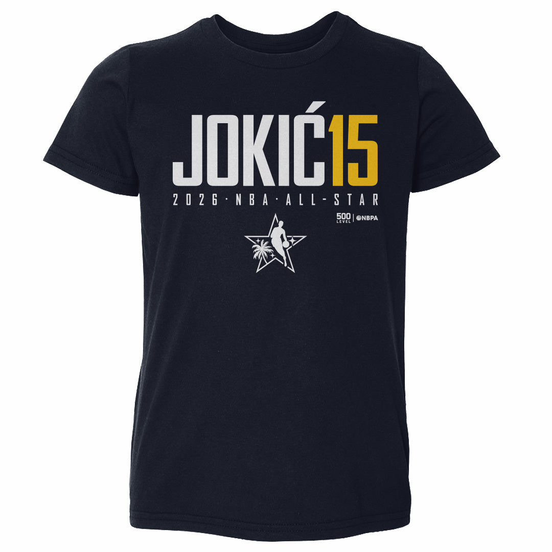 Nikola Jokic Kids Toddler T-Shirt | 500 LEVEL