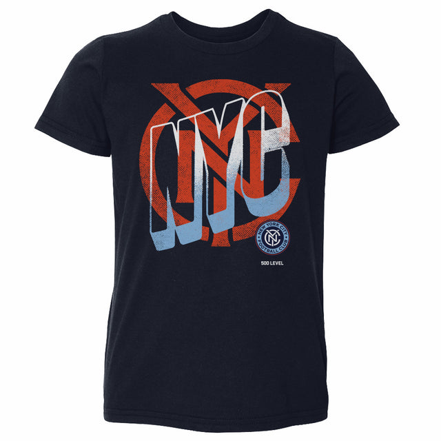 New York City FC Kids Toddler T-Shirt | 500 LEVEL