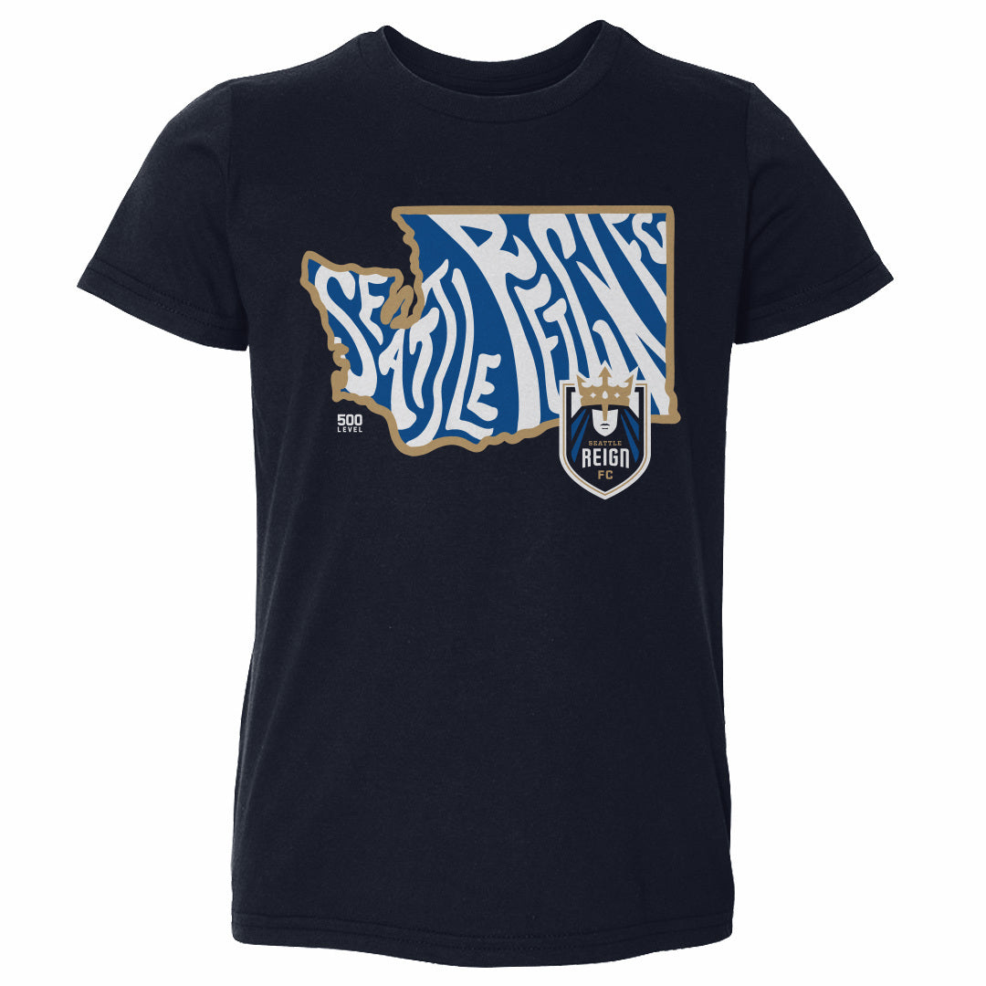 Seattle Reign FC Kids Toddler T-Shirt | 500 LEVEL