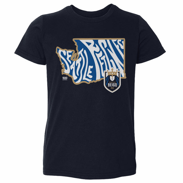 Seattle Reign FC Kids Toddler T-Shirt | 500 LEVEL