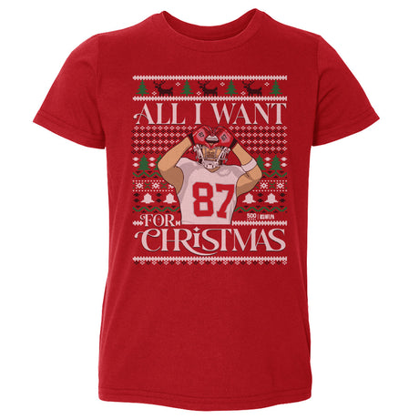Travis Kelce Kids Toddler T-Shirt | 500 LEVEL