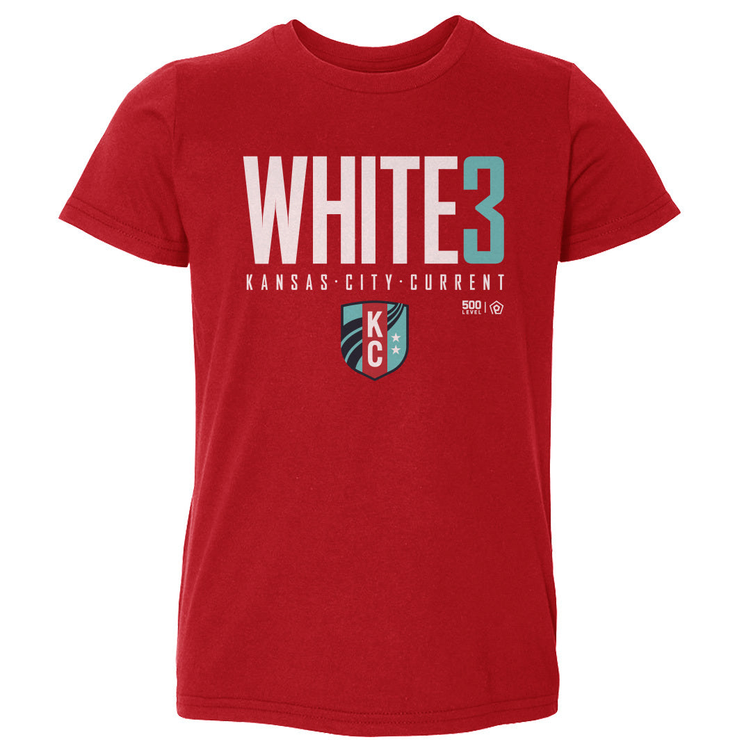Amelia White Kids Toddler T-Shirt | 500 LEVEL