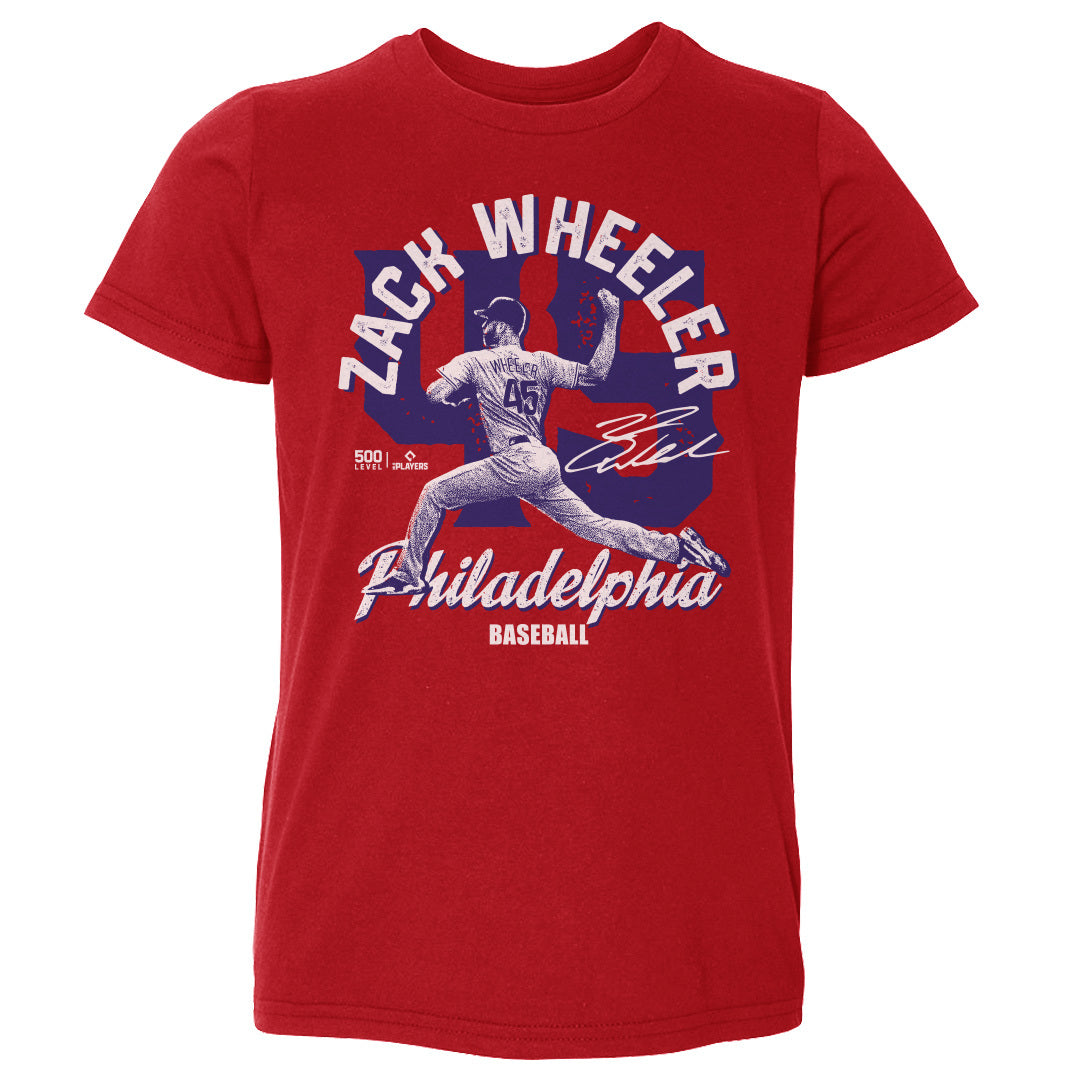 Zack Wheeler Kids Toddler T-Shirt | 500 LEVEL