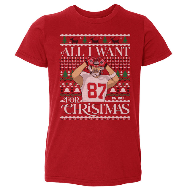 Travis Kelce Kids Toddler T-Shirt | 500 LEVEL