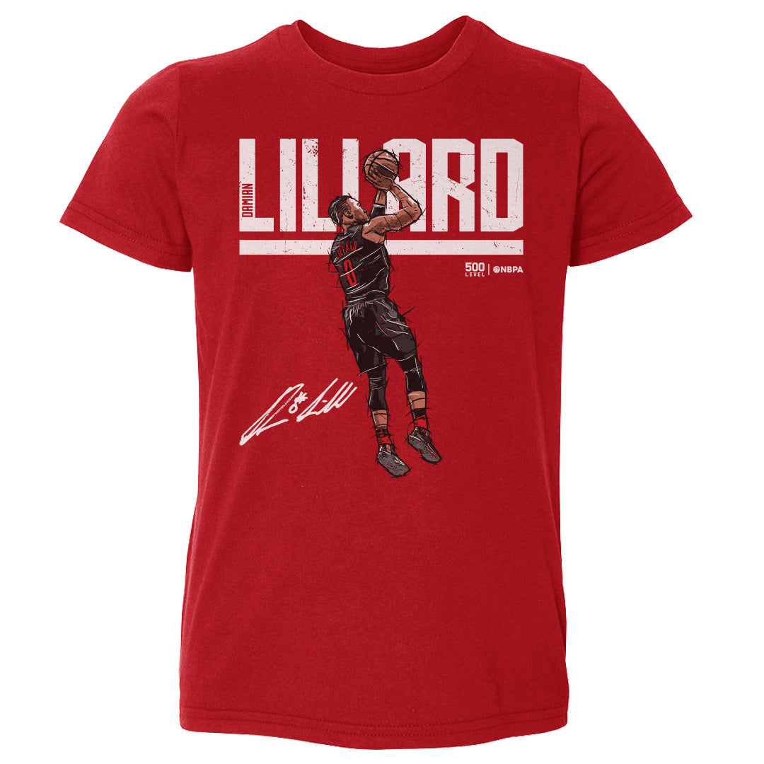 Damian Lillard Kids Toddler T-Shirt | 500 LEVEL