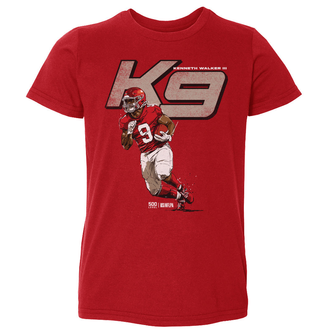 Kenneth Walker III Kids Toddler T-Shirt | 500 LEVEL