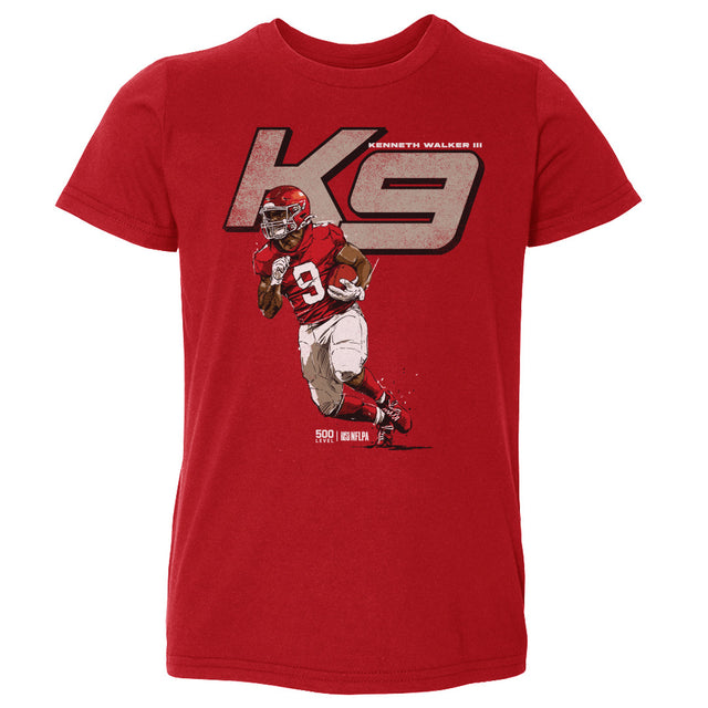 Kenneth Walker III Kids Toddler T-Shirt | 500 LEVEL