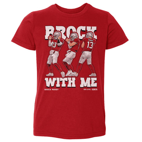 Brock Purdy Kids Toddler T-Shirt | 500 LEVEL