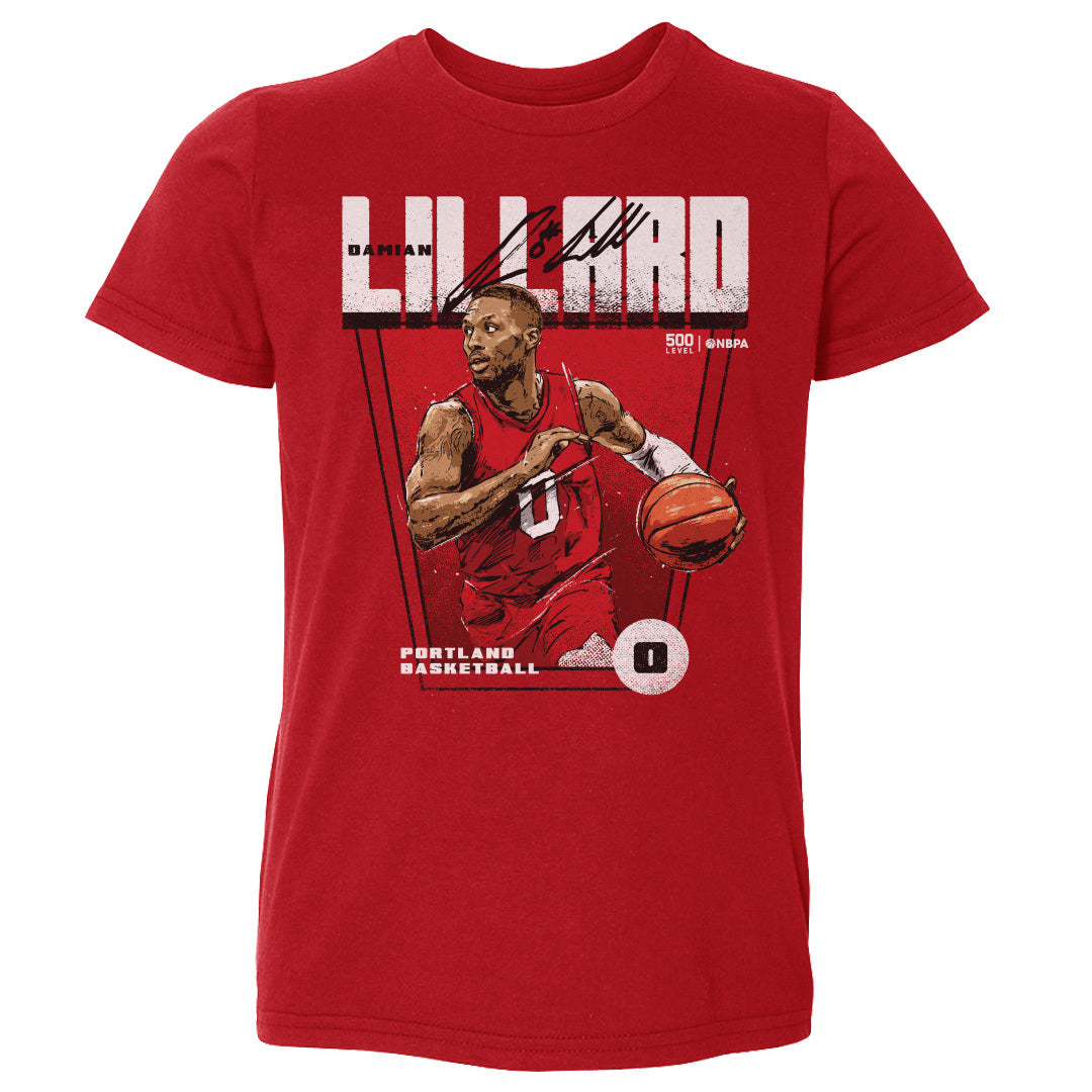 Damian Lillard Kids Toddler T-Shirt | 500 LEVEL