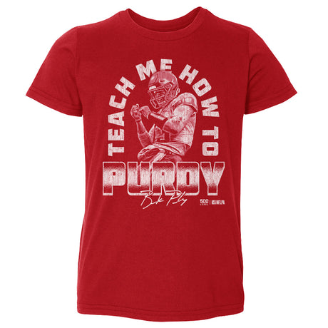 Brock Purdy Kids Toddler T-Shirt | 500 LEVEL