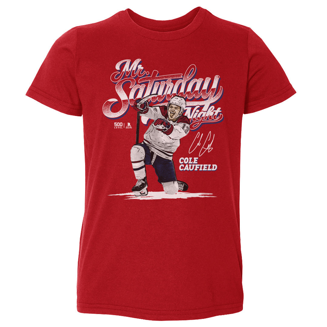 Cole Caufield Kids Toddler T-Shirt | 500 LEVEL