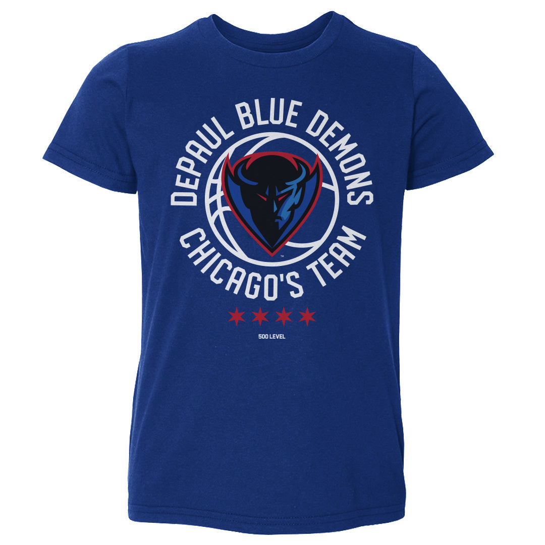 DePaul Blue Demons Kids Toddler T-Shirt | 500 LEVEL