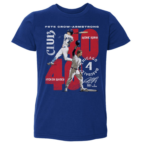 Pete Crow-Armstrong Kids Toddler T-Shirt | 500 LEVEL
