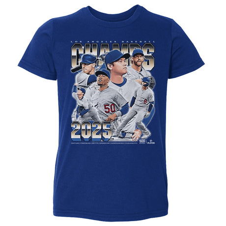 Los Angeles D Baseball Kids Toddler T-Shirt | 500 LEVEL