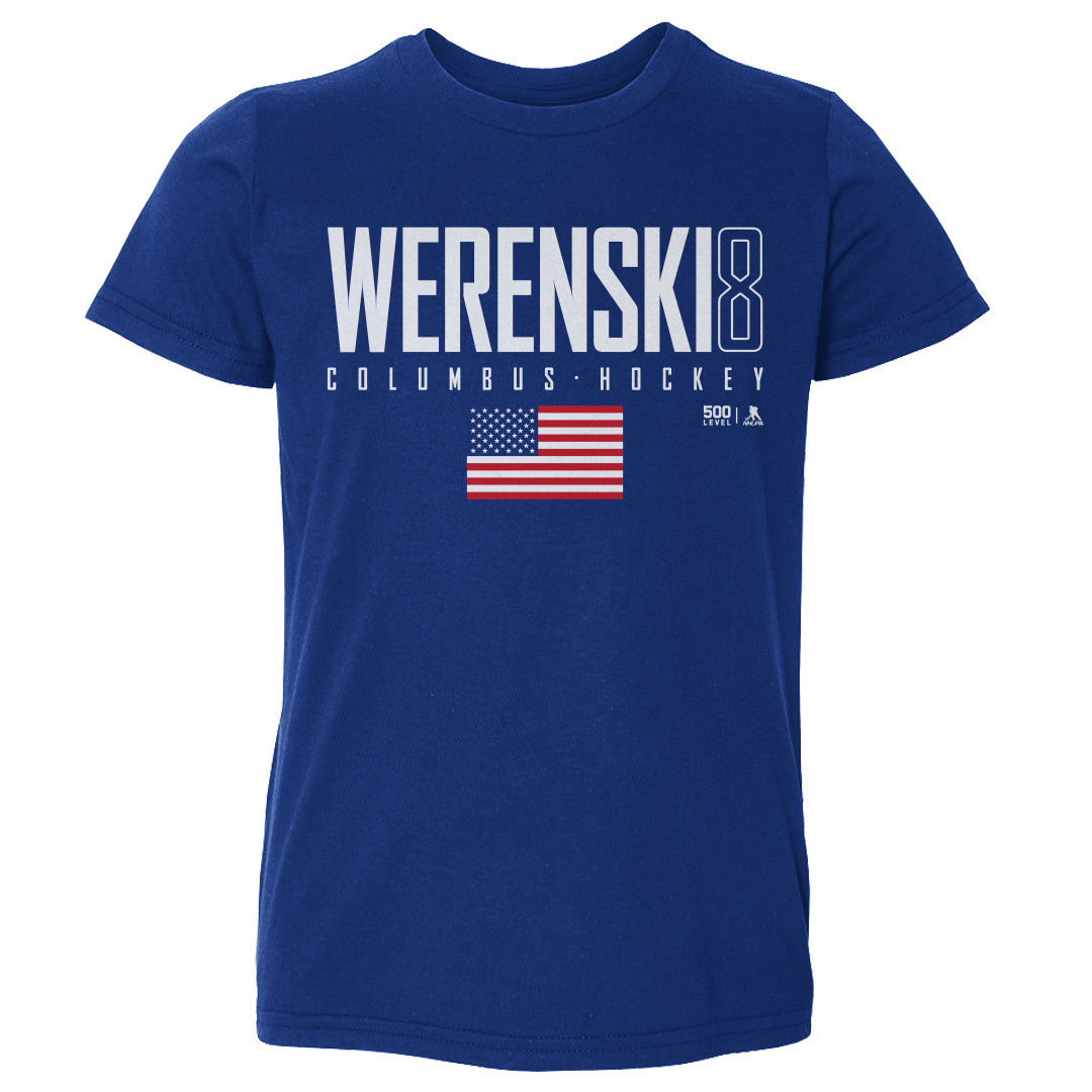 Zach Werenski Kids Toddler T-Shirt | 500 LEVEL