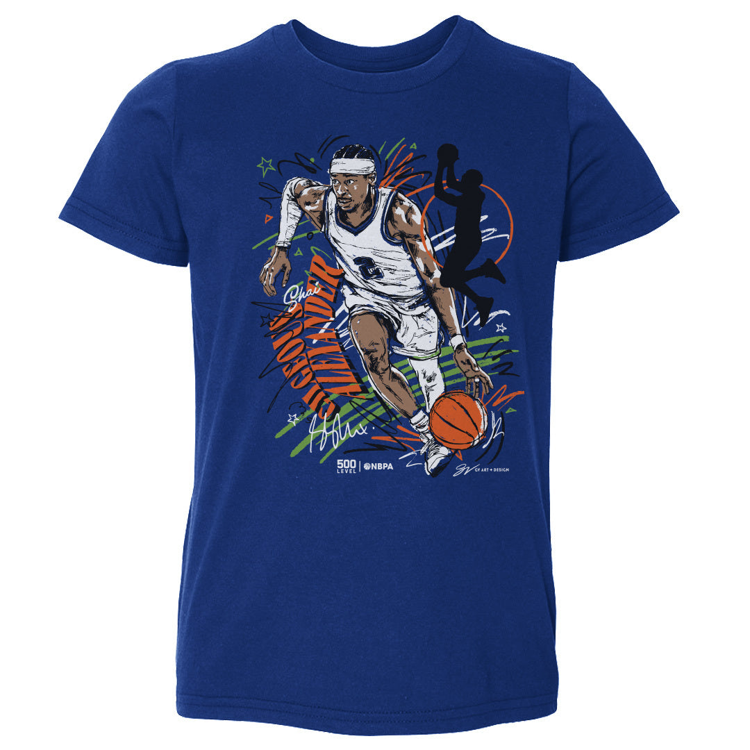Shai Gilgeous-Alexander Kids Toddler T-Shirt | 500 LEVEL