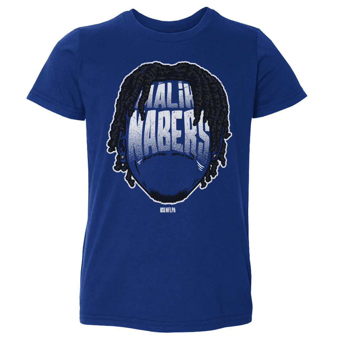 Malik Nabers Kids Toddler T-Shirt | 500 LEVEL