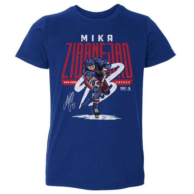 Mika Zibanejad Kids Toddler T-Shirt | 500 LEVEL
