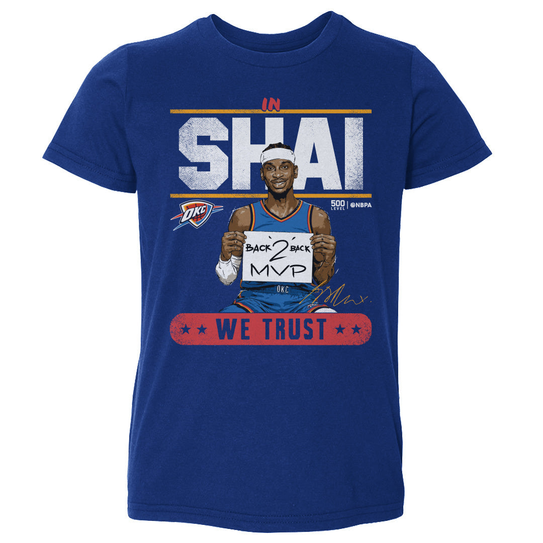 Shai Gilgeous-Alexander Kids Toddler T-Shirt | 500 LEVEL