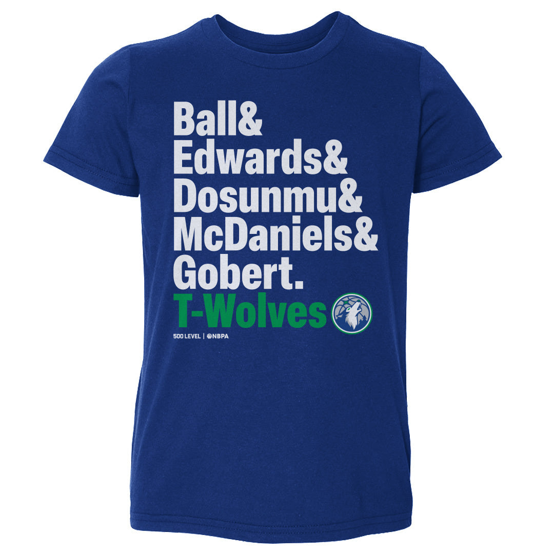 Minnesota Timberwolves Kids Toddler T-Shirt | 500 LEVEL