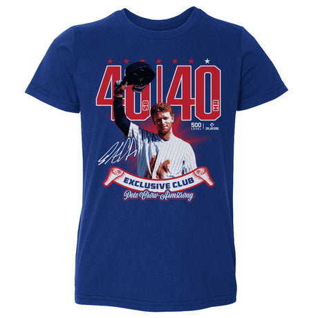 Pete Crow-Armstrong Kids Toddler T-Shirt | 500 LEVEL