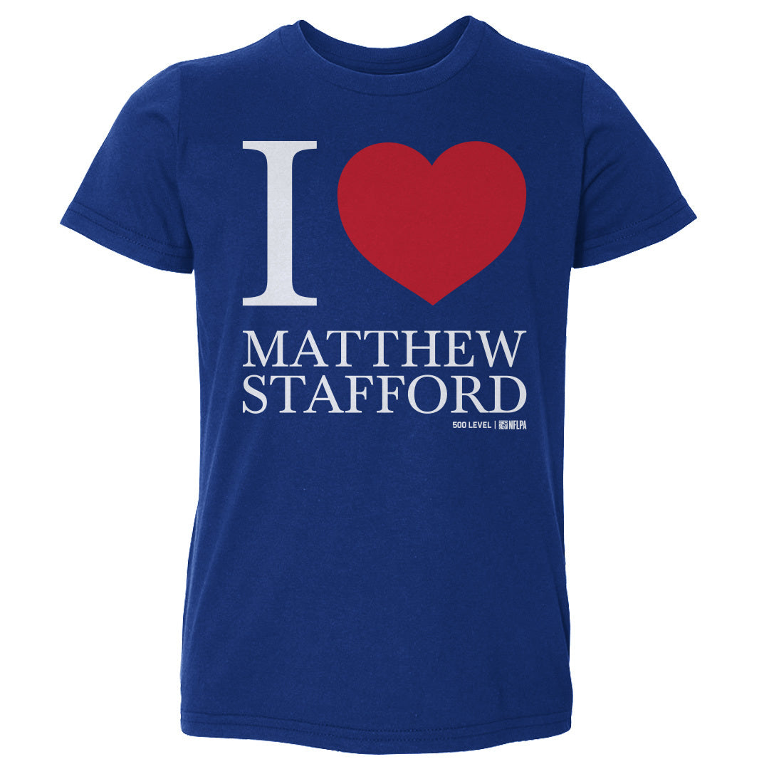 Matthew Stafford Kids Toddler T-Shirt | 500 LEVEL