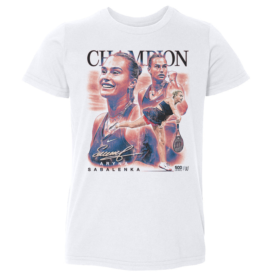 Aryna Sabalenka Kids Toddler T-Shirt | 500 LEVEL