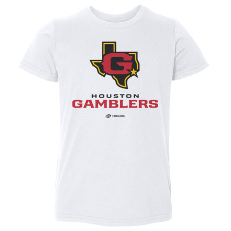 Houston Gamblers Kids Toddler T-Shirt | 500 LEVEL