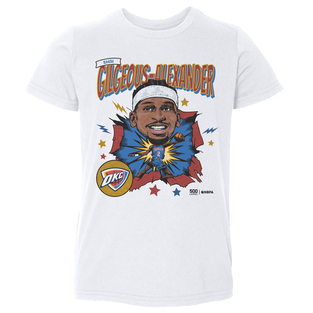 Shai Gilgeous-Alexander Kids Toddler T-Shirt | 500 LEVEL
