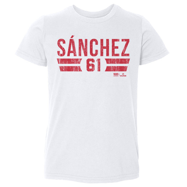 Cristopher Sanchez Kids Toddler T-Shirt | 500 LEVEL