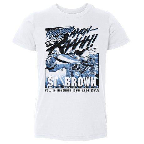 Amon-Ra St. Brown Kids Toddler T-Shirt | 500 LEVEL