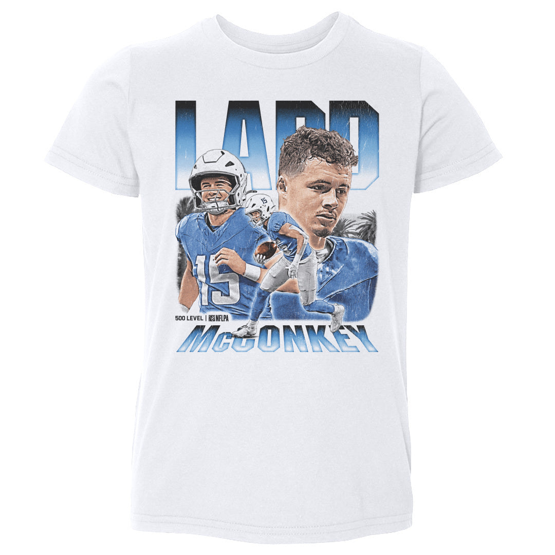 Ladd McConkey Kids Toddler T-Shirt | 500 LEVEL