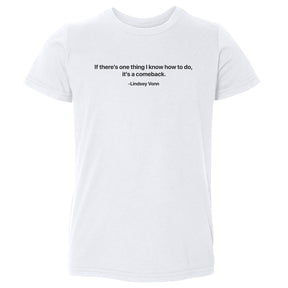 Lindsey Vonn Kids Toddler T-Shirt | 500 LEVEL