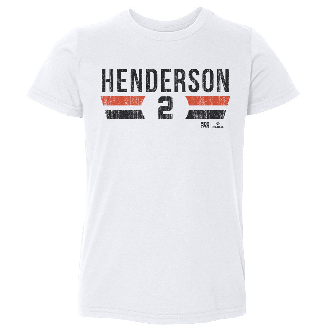 Gunnar Henderson Kids Toddler T-Shirt | 500 LEVEL