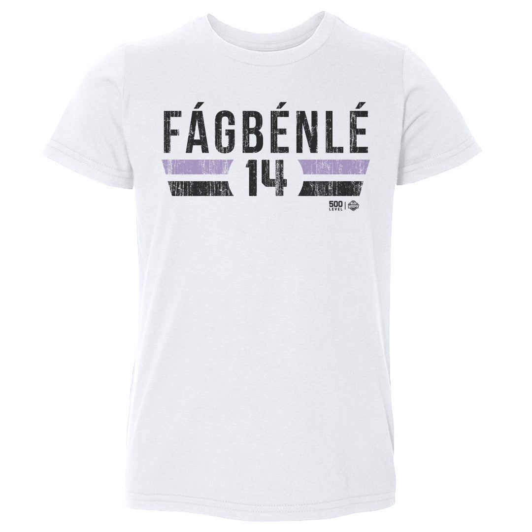 Temi Fagbenle Kids Toddler T-Shirt | 500 LEVEL