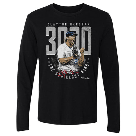 Clayton Kershaw Men's Long Sleeve T-Shirt | 500 LEVEL