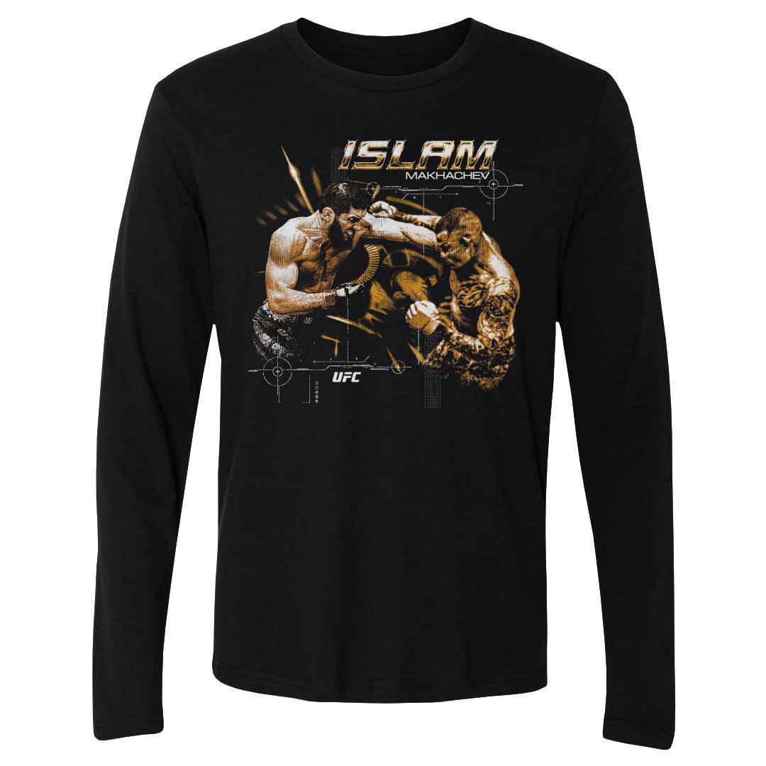 Islam Makhachev Men's Long Sleeve T-Shirt | 500 LEVEL