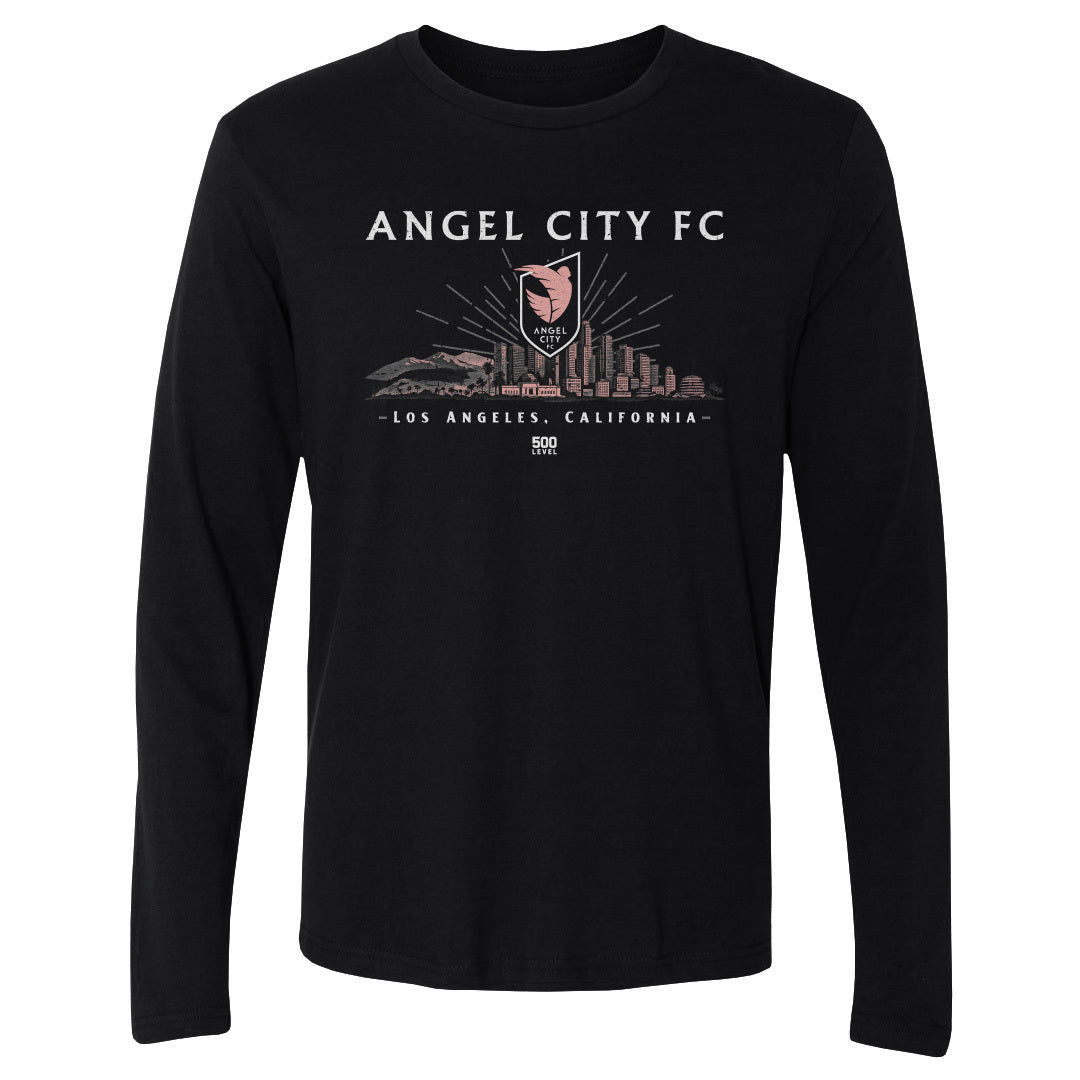 Angel City FC Men's Long Sleeve T-Shirt | 500 LEVEL