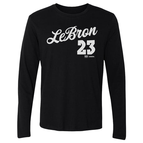 LeBron James Men's Long Sleeve T-Shirt | 500 LEVEL