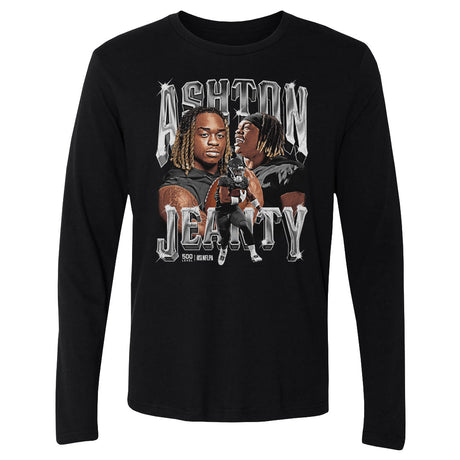 Ashton Jeanty Men's Long Sleeve T-Shirt | 500 LEVEL