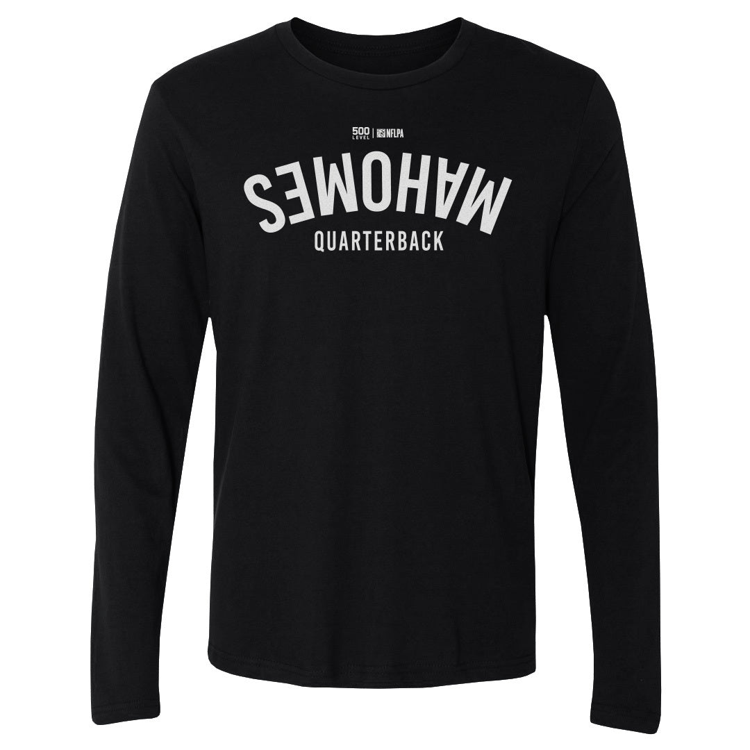Patrick Mahomes Men's Long Sleeve T-Shirt | 500 LEVEL