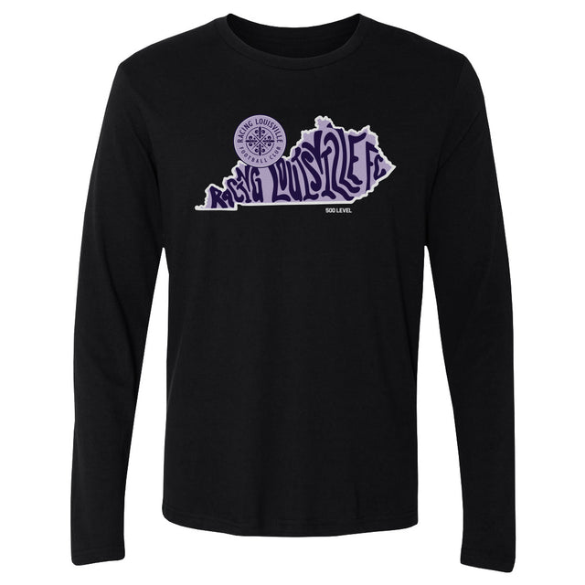 Racing Louisville FC Men's Long Sleeve T-Shirt | 500 LEVEL