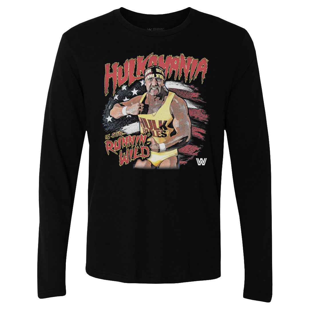 Hulk Hogan Men's Long Sleeve T-Shirt | 500 LEVEL