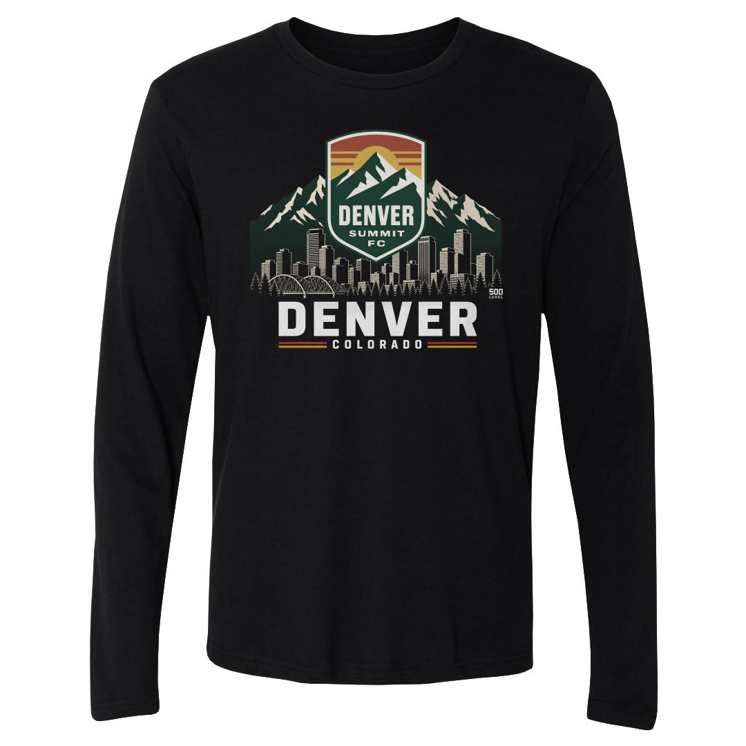 Denver Summit FC Men's Long Sleeve T-Shirt | 500 LEVEL
