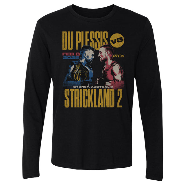 Dricus Du Plessis Men's Long Sleeve T-Shirt | 500 LEVEL